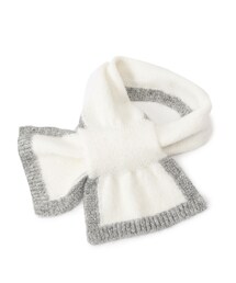 【手洗い可】吸湿発熱ニットティペット