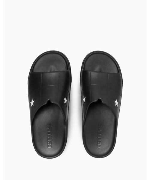 CONVERSE(コンバース)の「ONE STAR SLIDESANDAL / ワンスター スライドサンダル(サンダル・メンズ・ブラック・5/10/9/8/7/6)」の4枚目の写真