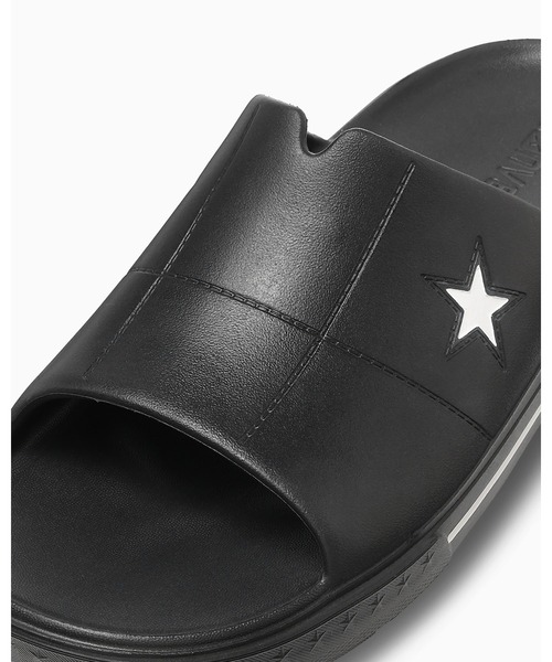 CONVERSE(コンバース)の「ONE STAR SLIDESANDAL / ワンスター スライドサンダル(サンダル・メンズ・ブラック・5/10/9/8/7/6)」の7枚目の写真