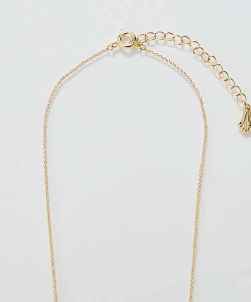Phoebe（フィービィー）の「【金属アレルギー対応】ミックスループメタルネックレス（ネックレス・レディース・イエローゴールド/シルバー・FREE）」の8枚目の写真