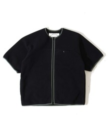 BURLAP OUTFITTER（バーラップアウトフィッター）の「PILE S/S JACKET/ パイル ショートスリーブ ジャケット（ノーカラージャケット）」