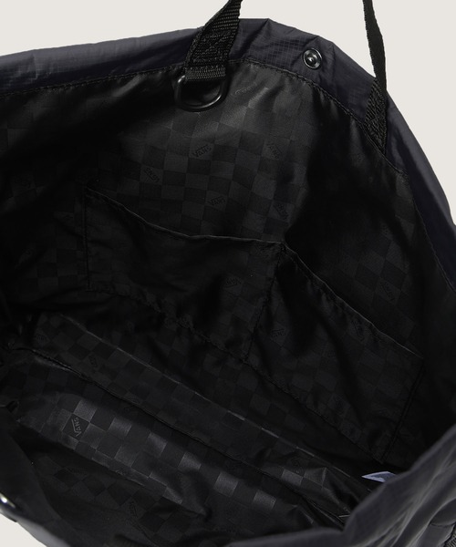 VANS(バンズ)の「IT’S A CINCH トートバッグ / Its a Cinch Tote Black VN000MNXBLK1(トートバッグ・メンズ・ブラック・ONE SIZE)」の4枚目の写真
