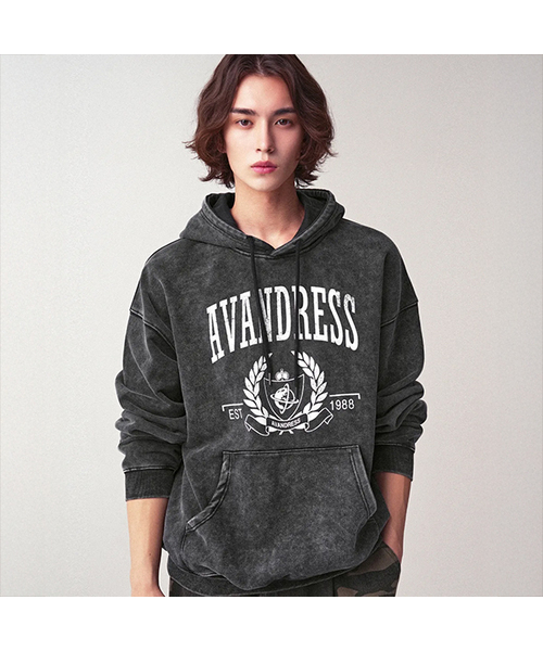 Heritage Hoody — SALT BLACK