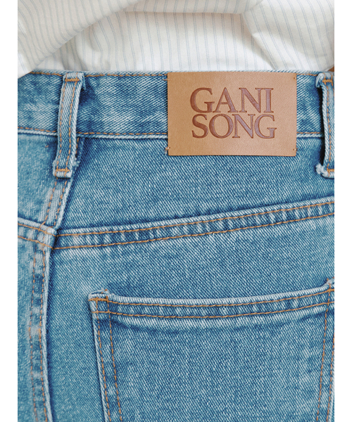 GANISONG（ガニソン）の「アモーレクラシックストレートデニム_ブルー（デニムパンツ・レディース・その他・MEDIUM/SMALL）」の3枚目の写真
