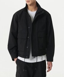 MUSINSA STANDARD（ムシンサスタンダード）の「Crease Layer Field Jacket [Black]（ミリタリージャケット）」