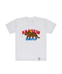 [ユニセックス]ホースロゴ半袖Tシャツ_ホワイト