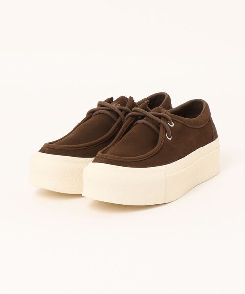 CONVERSE(コンバース)の「CONVERSE コンバース AS LFTD CREPETAPE MOCCASIN OX オールスター リフテッド クレープテープ モカシン OX 31316420 ESPRESSO(スニーカー・メンズ・ブラウン・3h/4/4h/5/5h/6h/7/7h/8/8h/9/9h/10h/11h)」の1枚目の写真