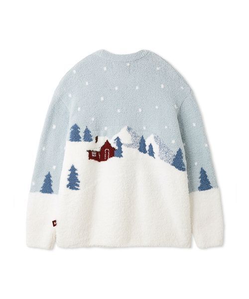 【ジェラートピケ】スキーベアジャガードプルオーバー gelato pique（ジェラートピケ）の「【HOLIDAY】【HOMME】スキーベア