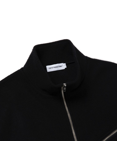 COOTIE PRODUCTIONS（クーティープロダクションズ）の「W/N Fleece Half Zip Top（ニット/セーター・メンズ・ブラック・SMALL/MEDIUM/LARGE）」の5枚目の写真