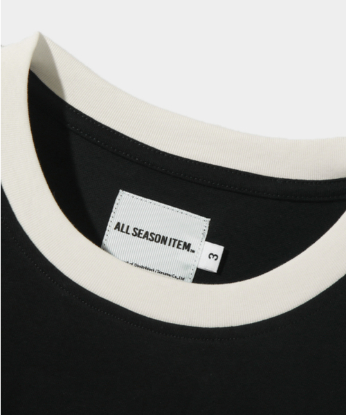 DIMITRI BLACK(ディミトリブラック)の「ASI レイヤリングソリッドロングスリーブリンガーティーシャツ_ブラック(Tシャツ/カットソー・レディース・その他・MEDIUM/LARGE/X-LARGE)」の5枚目の写真