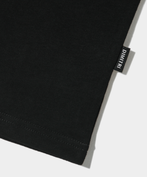 DIMITRI BLACK(ディミトリブラック)の「ASI レイヤリングソリッドロングスリーブリンガーティーシャツ_ブラック(Tシャツ/カットソー・レディース・その他・MEDIUM/LARGE/X-LARGE)」の7枚目の写真