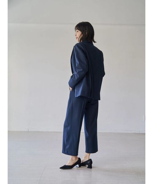 TONAL(トーナル)の「ウォームツイルシングルジャケット(テーラードジャケット・レディース・ベージュ/ブラウン/ネイビー/その他・SMALL/MEDIUM)」の5枚目の写真