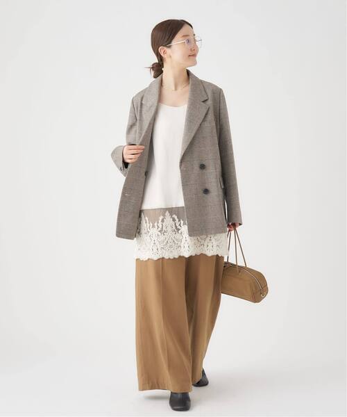 追加2》Satinレース キャミソールワンピース（ワンピース）｜IENA