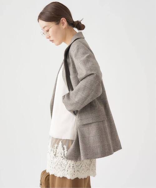 IENA（イエナ）の「《追加2》Satinレース キャミソールワンピース（ワンピース・レディース・アイボリー・FREE）」の5枚目の写真