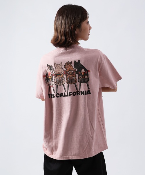 The Endless Summer(エンドレスサマー)の「TES 4BUHI BURGER-TEE/ Tシャツ(Tシャツ/カットソー・メンズ・ホワイト/ピンク/アイボリー/グレー・SMALL/MEDIUM/LARGE/X-LARGE/XX-LARGE)」の4枚目の写真