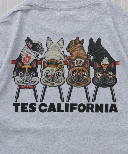 The Endless Summer(エンドレスサマー)の「TES 4BUHI BURGER-TEE/ Tシャツ(Tシャツ/カットソー・メンズ・ホワイト/ピンク/アイボリー/グレー・SMALL/MEDIUM/LARGE/X-LARGE/XX-LARGE)」の22枚目の写真