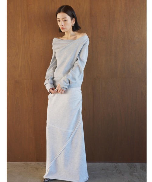 AIC.（エーアイシー）の「マルチウェイドレープラメニットトップス（その他トップス・レディース・ブラウン/グレー・FREE）」の20枚目の写真