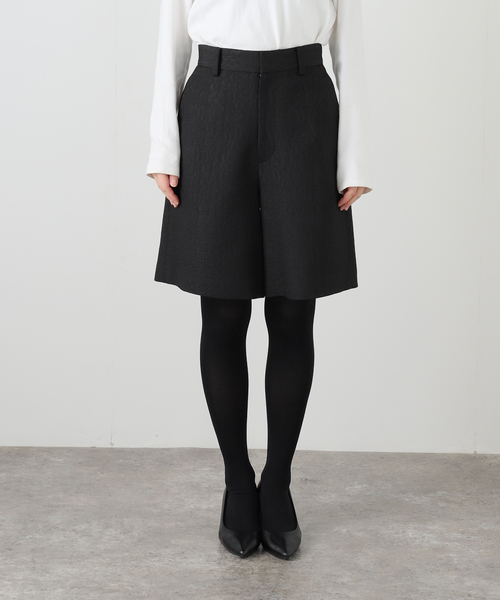 SLOBE IENA（スローブイエナ）の「ジャガードハーフパンツ（その他パンツ・レディース・ブラック・38/36）」の13枚目の写真