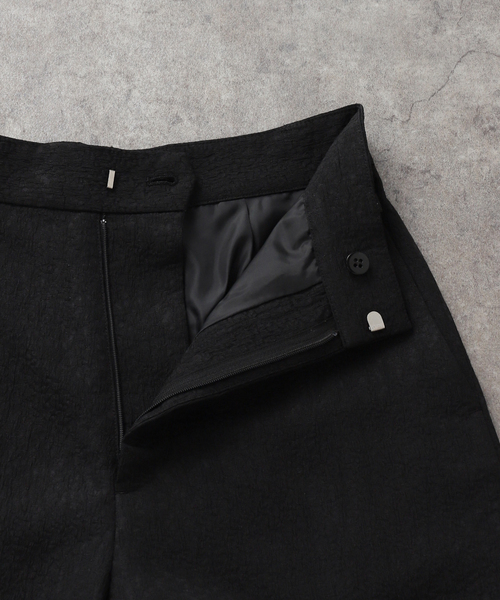 SLOBE IENA（スローブイエナ）の「ジャガードハーフパンツ（その他パンツ・レディース・ブラック・38/36）」の7枚目の写真