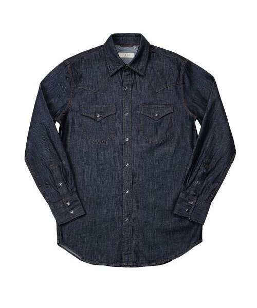 sortie(ソルティ)の「035 Denim Western Shirts (Blue)(シャツ/ブラウス・メンズ・その他・X-LARGE/MEDIUM/LARGE)」の3枚目の写真