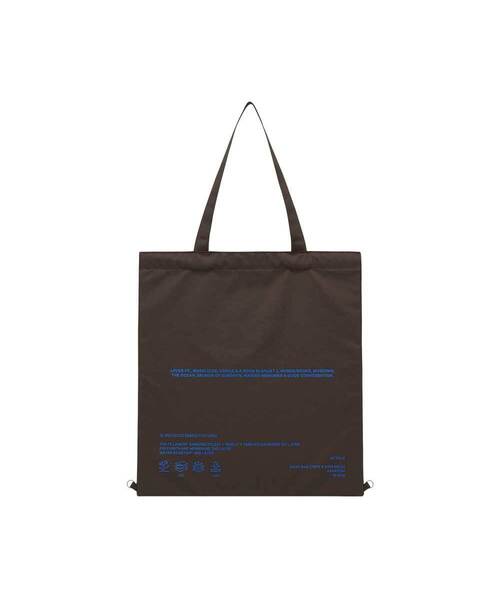 mur（ミュール）の「[2way]Lover recycle ecobag (9color)（エコバッグ/サブバッグ・レディース・グリーン/ライトグリーン/ブラウン/ダークブラウン/ブラック/スカイブルー/ライトグレー/ワインレッド/Cream・FREE）」の3枚目の写真