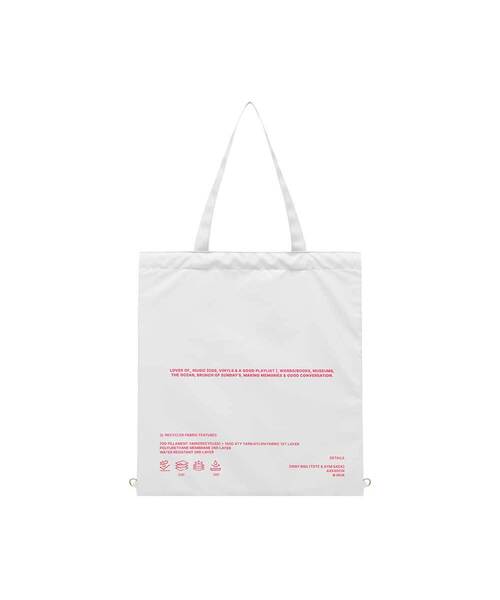 mur（ミュール）の「[2way]Lover recycle ecobag (9color)（エコバッグ/サブバッグ・レディース・グリーン/ライトグリーン/ブラウン/ダークブラウン/ブラック/スカイブルー/ライトグレー/ワインレッド/Cream・FREE）」の8枚目の写真
