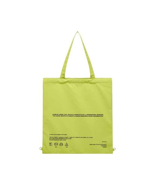 mur（ミュール）の「[2way]Lover recycle ecobag (9color)（エコバッグ/サブバッグ・レディース・グリーン/ライトグリーン/ブラウン/ダークブラウン/ブラック/スカイブルー/ライトグレー/ワインレッド/Cream・FREE）」の6枚目の写真