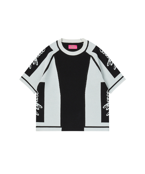 NYXX(エヌワイエックスエックス)の「SPORT STRETCH KNIT TOP BLACK(ニット/セーター・レディース・その他・FREE)」の3枚目の写真