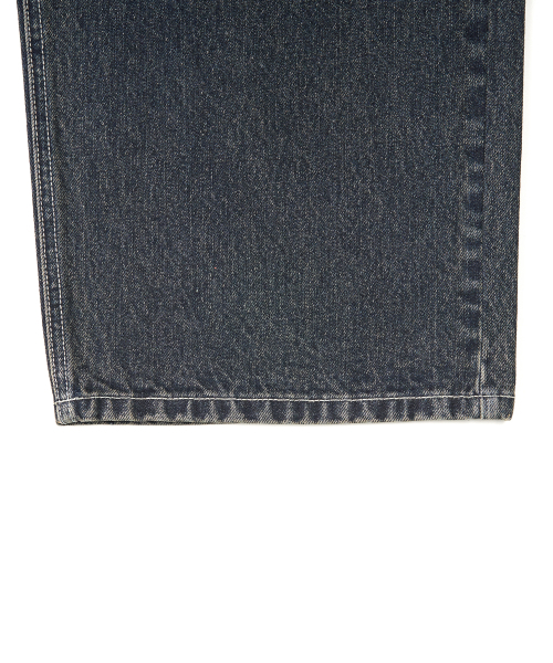 EXCONTAINER(エックスコンテナ)の「ディープウォッシュワイドデニムパンツ(RUSTY BLUE)(デニムパンツ・メンズ・その他・SMALL/MEDIUM/LARGE/X-LARGE)」の6枚目の写真
