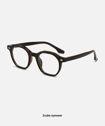 2CUBE（トゥキューブ）の「Highend-square(Leopard)（メガネ）」