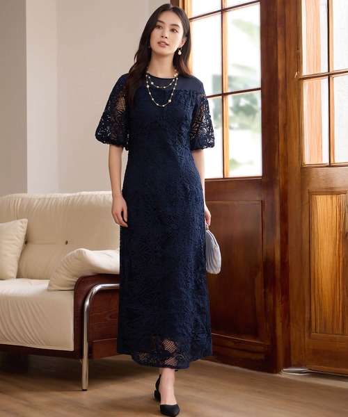 セール】ロングドレス パーティードレス ワンピース ロングワンピース