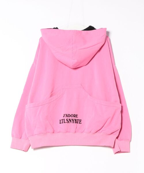 Little sunny bite(リトルサニーバイト)の「《Little Sunny Bite》pockets hoodie(パーカー・レディース・グリーン/ピンク/ブラック・SMALL/MEDIUM)」の19枚目の写真