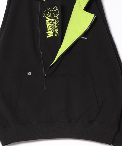 Little sunny bite(リトルサニーバイト)の「《Little Sunny Bite》pockets hoodie(パーカー・レディース・グリーン/ピンク/ブラック・SMALL/MEDIUM)」の20枚目の写真