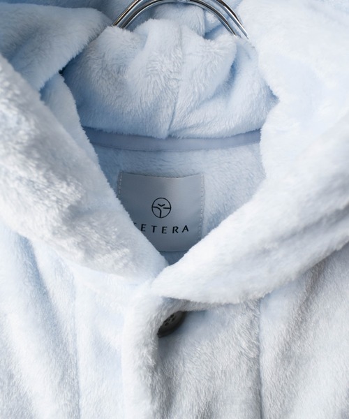 TETERA（テテラ）の「【RS】【TETERA/テテラ】 SAUNA FUR ROBE / サウナ ファー ローブ（ガウン/バスローブ・メンズ・ネイビー/グレー/ライトベージュ・FREE）」の9枚目の写真