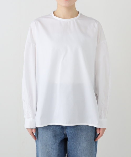 Maison IENA 別注 Nell/ネル 袖フリルブラウス 252-30300（シャツ