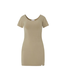 U NECK MINI DRESS