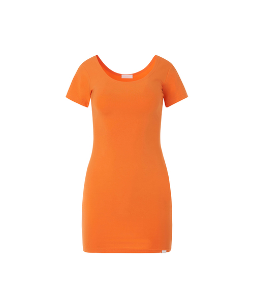 A.R.U(エイアールユー)の「U NECK MINI DRESS(ワンピース・レディース・ホワイト/ブラック/ネイビー/レッド/オレンジ/Beige・SMALL/MEDIUM)」の6枚目の写真