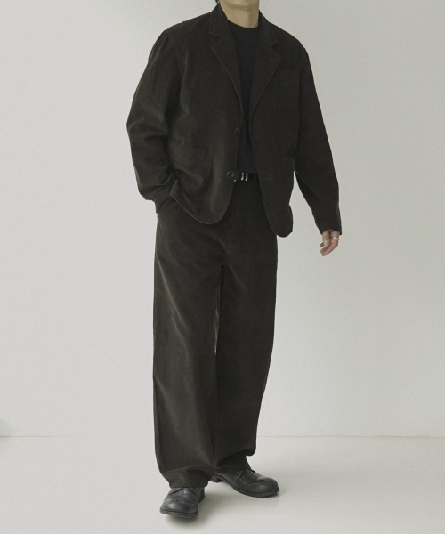 SIIIIDO(シド)の「COOPER GARMENT DYED CORDUROY SET-UP(PT) #1(スラックス・メンズ・その他・0/1/2/3/4)」の5枚目の写真