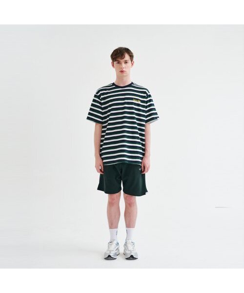 CODE I'M(コードアイエム)の「アセンティックロゴプリント WGNストライプオーバーサイズ半袖Tシャツ(Tシャツ/カットソー・メンズ・その他・MEDIUM/LARGE)」の2枚目の写真