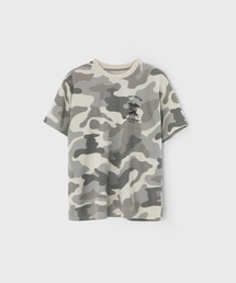 BIG CAT T-SHIRT (CAMO GRAY)