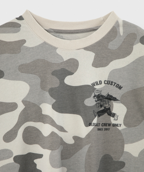 BIRTHDAYSUIT(バースデースーツ)の「BIG CAT T-SHIRT (CAMO GRAY)(Tシャツ/カットソー・メンズ・その他・SMALL/MEDIUM)」の3枚目の写真