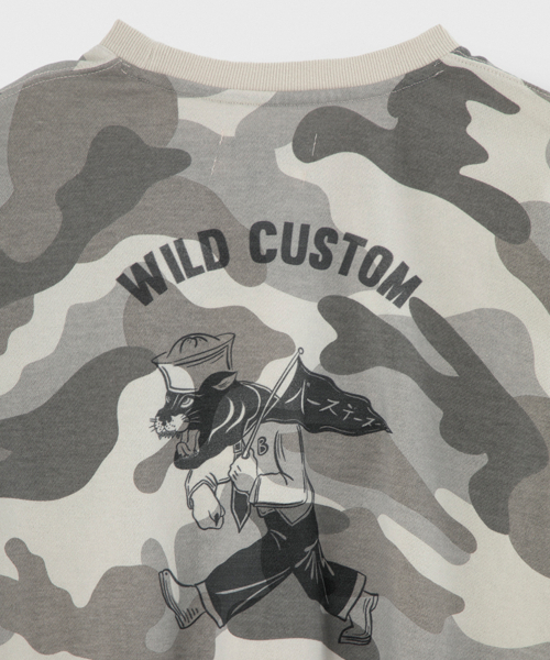 BIRTHDAYSUIT(バースデースーツ)の「BIG CAT T-SHIRT (CAMO GRAY)(Tシャツ/カットソー・メンズ・その他・SMALL/MEDIUM)」の5枚目の写真