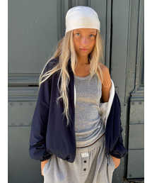 LLL DESIGN STUDIO（lllデザインスタジオ）の「Light Fleece-Lined Jacket_Navy（その他アウター）」