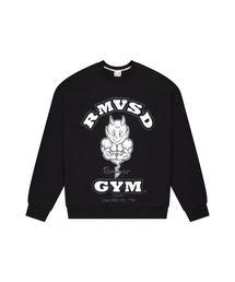 REMOVERSTUDIO（リムーバースタジオ）の「Moscular Balloon Man-to-Man [Black]（スウェット）」