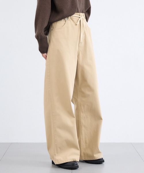 BARNYARDSTORM(バンヤードストーム)の「BARNYARDSTORM / NEWカットワイドデニム / ハンドウォッシャブル【WEB限定サイズL】(デニムパンツ・レディース・ベージュ/インディゴブルー/ブルー系1・S/M/L)」の22枚目の写真