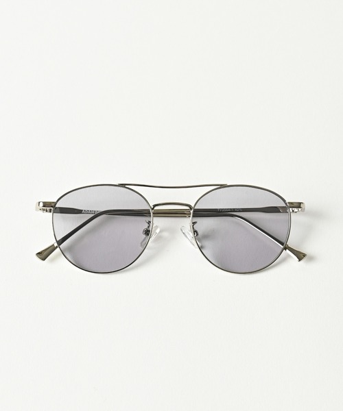 ADAM PATEK（アダムパテック）の「【ADAMPATEK/アダムパテック】two bridge metal sunglasses/ツーブリッジメタルサングラス（メガネ・メンズ・シルバー/ゴールド/シルバー系その他/ゴールド系その他・FREE）」の2枚目の写真