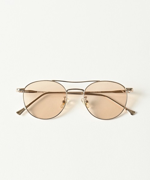 ADAM PATEK（アダムパテック）の「【ADAMPATEK/アダムパテック】two bridge metal sunglasses/ツーブリッジメタルサングラス（メガネ・メンズ・シルバー/ゴールド/シルバー系その他/ゴールド系その他・FREE）」の4枚目の写真