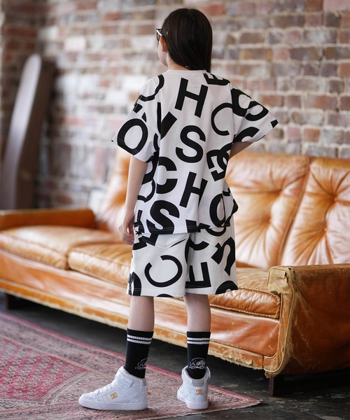 DC(ディーシー)の「DC/ディーシー ハーフパンツ 26 KD ALLOVER SHORT YWS261508(その他パンツ・キッズ・ブラック×ホワイト/ホワイト×ブラック・150cm/140cm/130cm/120cm/160cm/110cm/100cm)」の7枚目の写真