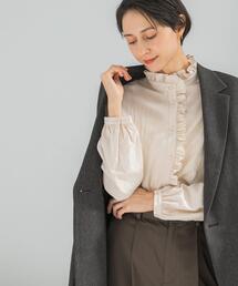 URBAN RESEARCH ROSSO WOMEN | 『WEB限定』フリルスタンドカラーシャツ(シャツ/ブラウス)