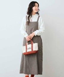 リブ イン コンフォート ざばっと着るだけで ぬくぬくしあわせな 裏ボアライトジャンパースカート
